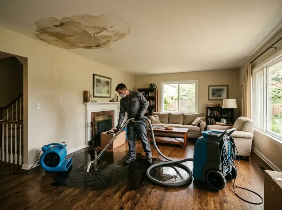 attic-pipe-burst-ceiling-drip-008 — frequently asked questions, Water Damage Restoration & Carpet Care in Brookhaven, MS